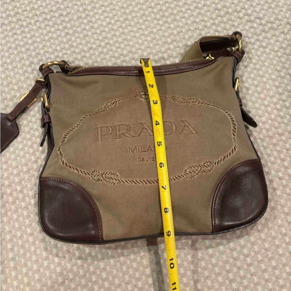 Prada Beige and Brown crossbody bag - Picture 7 of 8